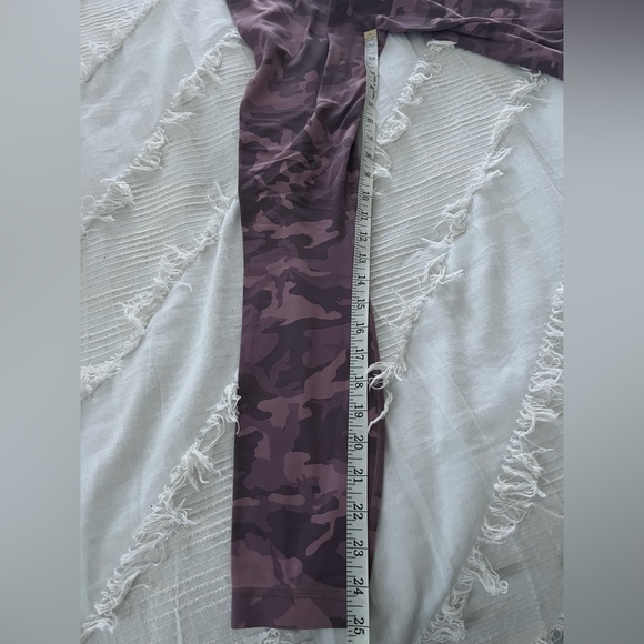 ‼️SOLD‼️ Lululemon Incognito Camo Pink Taupe Multi 25” - Picture 6 of 6
